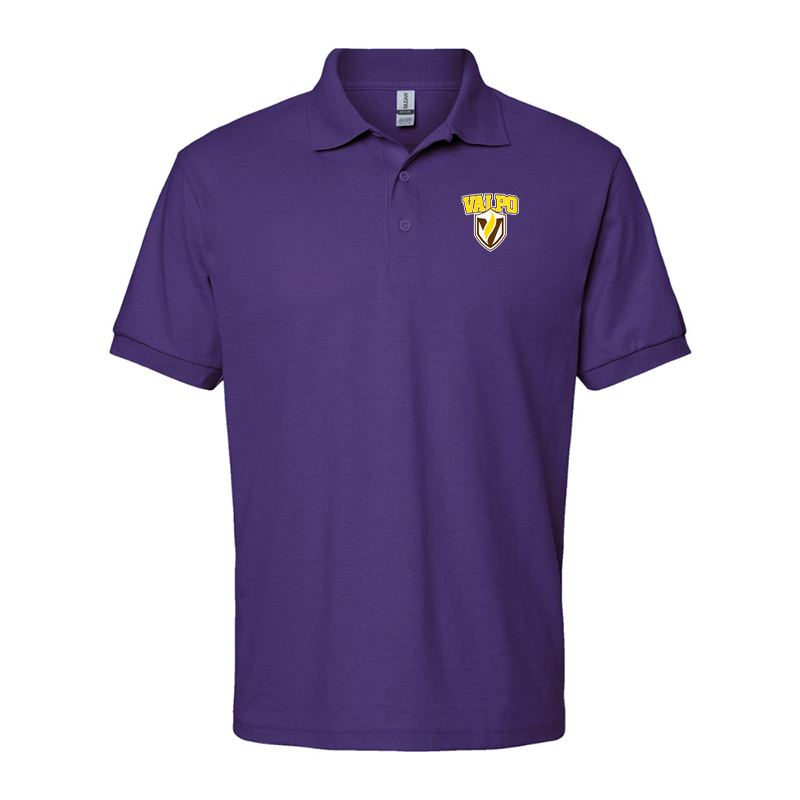 Men's Valparaiso Crusaders Gildan Dry Blend Jersey Polo