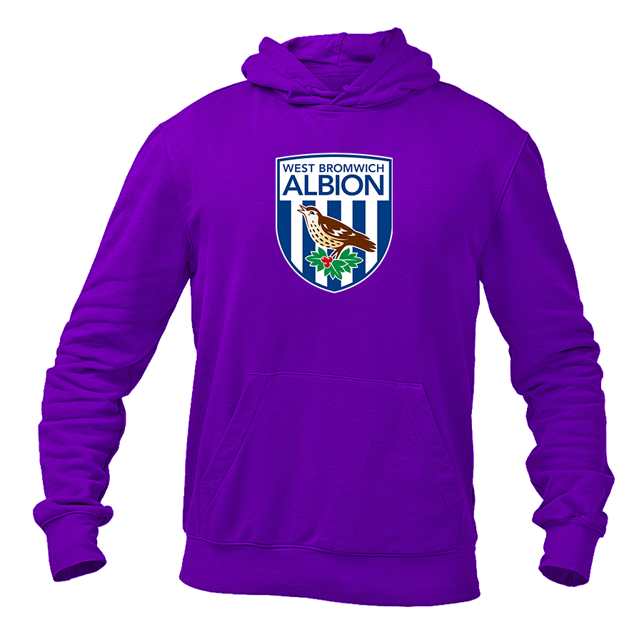 Men's West Bromwich Albion Soccer Gildan  Heavy Blend Hooded Sweatshirt