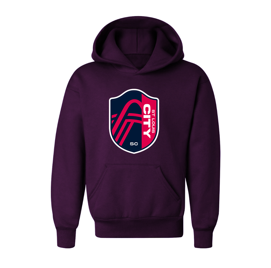 Youth St. Louis City Soccer  Pullover Hoodie