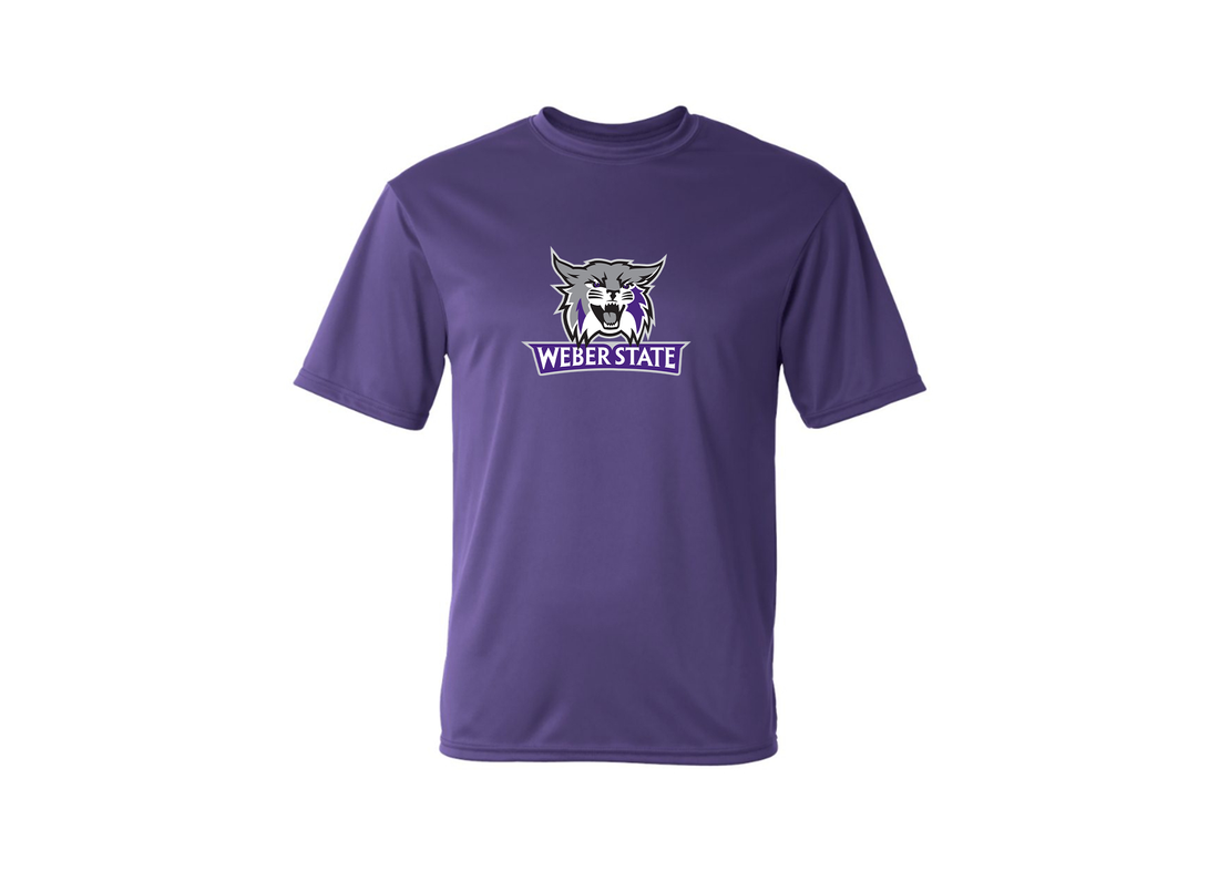 Men's Weber State Wildcats Polyester T-Shirt
