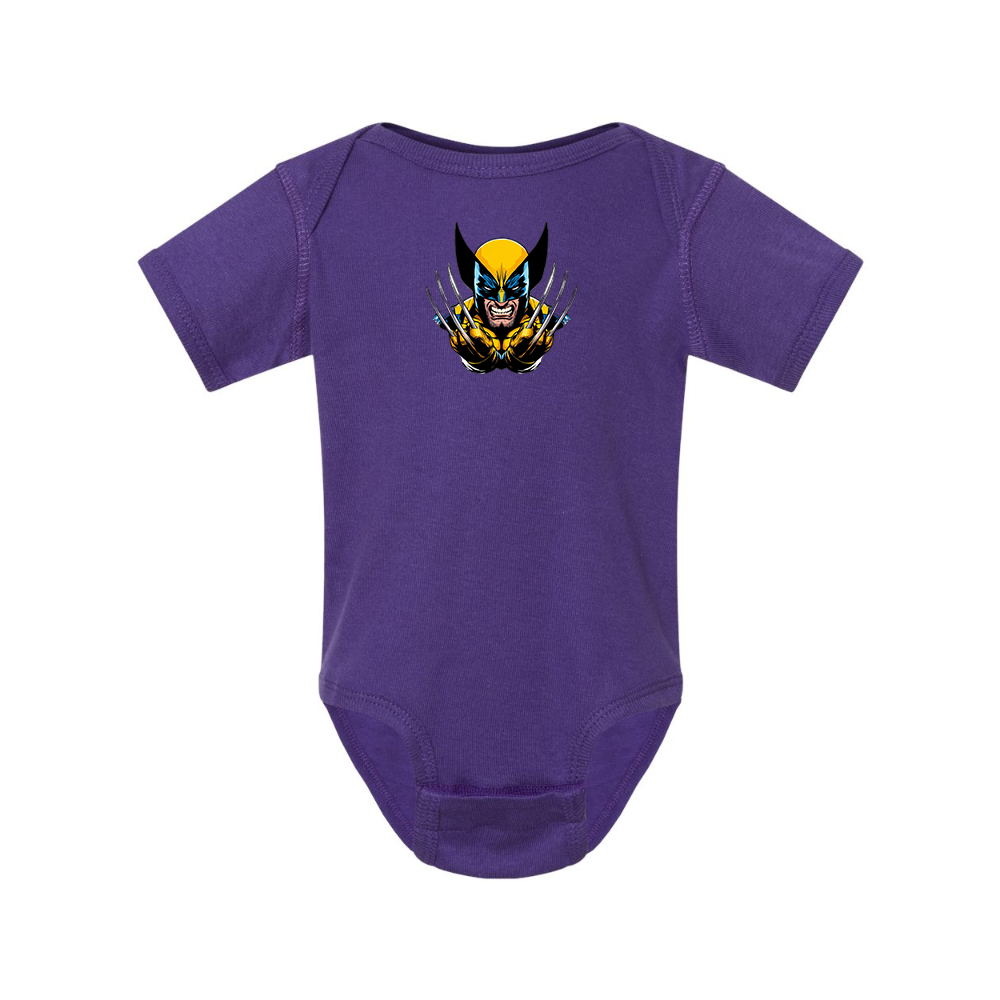 Wolverine 2025 Art   Rabbit Skins Infant Baby Rib Bodysuit