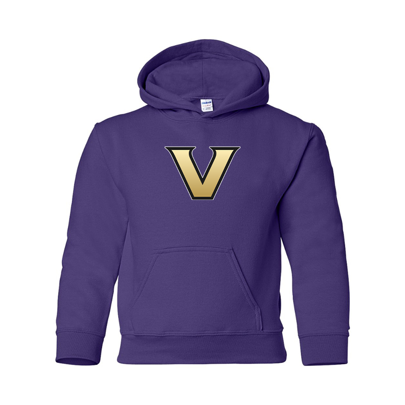 Youth Vanderbilt Commodores Gildan Heavy Blend  Hooded Sweatshirt