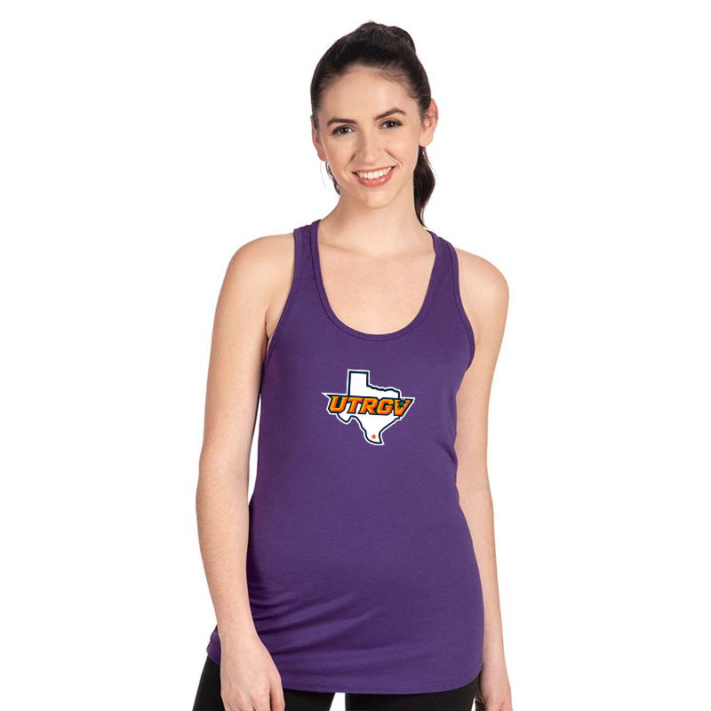 Women's UTRGV Vaqueros Next Level Ideal Racerback Tank