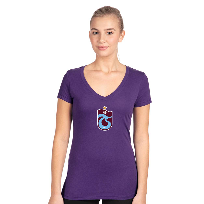Women's Trabzonspor Soccer  Next Level V-Neck T-Shirt