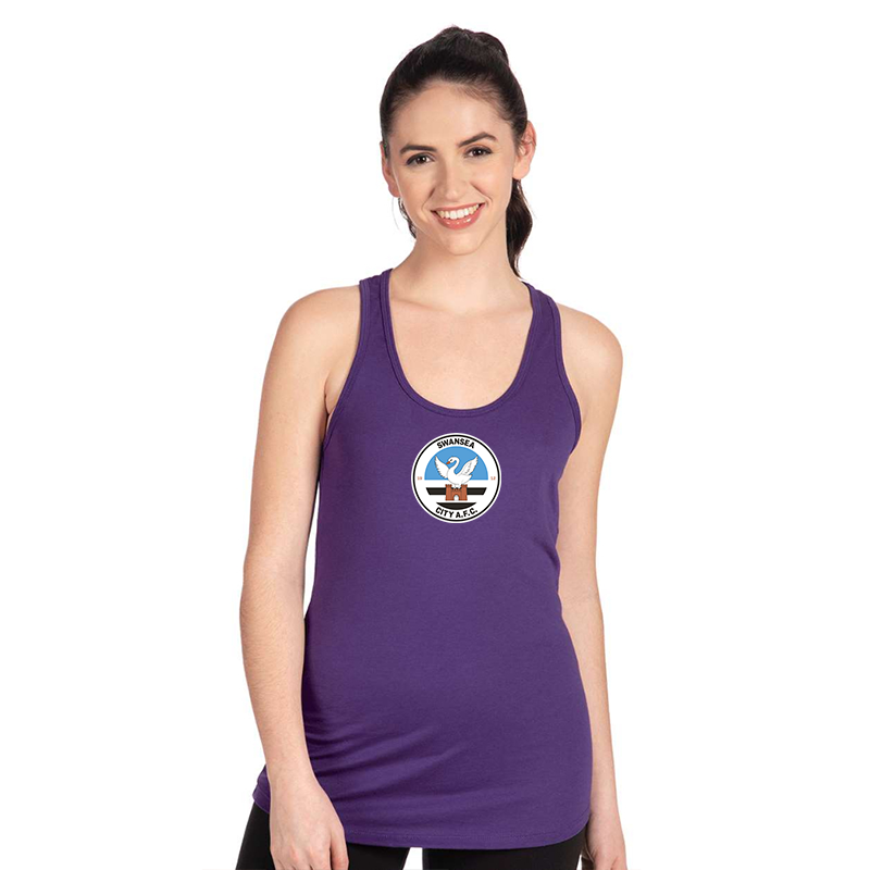 Women's Swansea City Soccer  Next Level Ideal Racerback Tank
