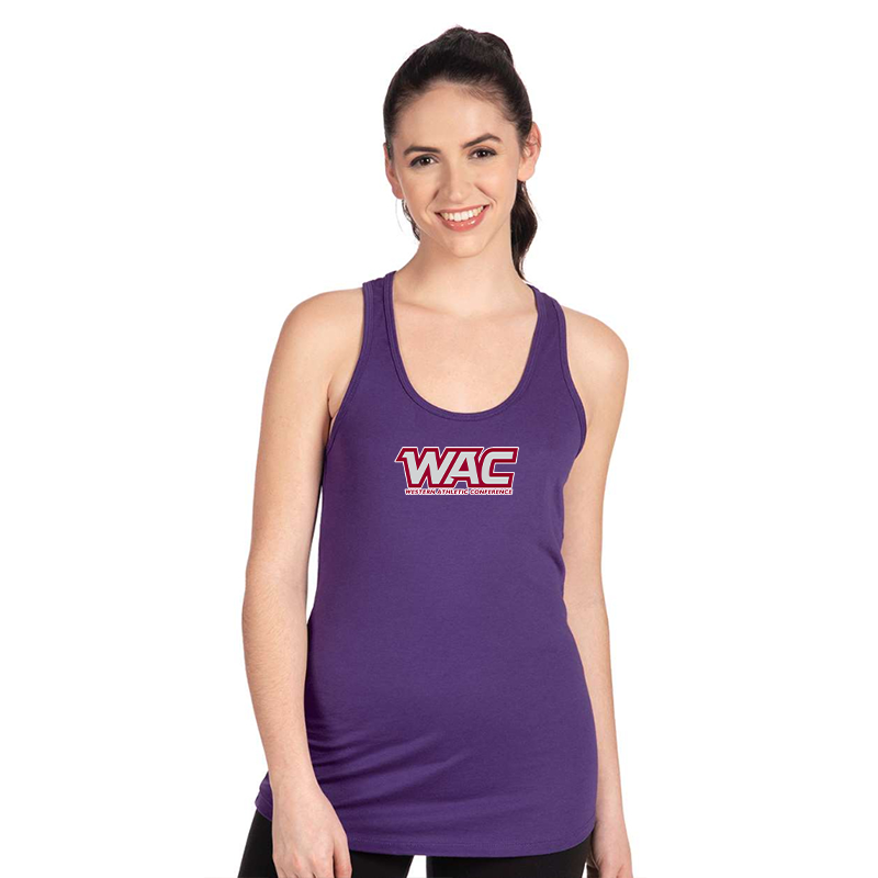 Women's Western Athletic Conference  Next Level Ideal Racerback Tank