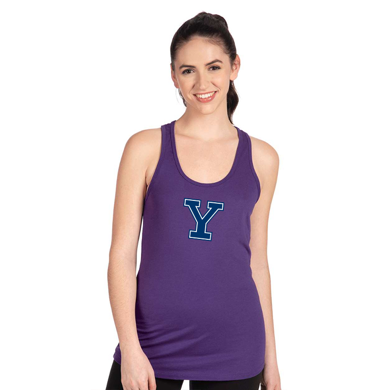 Women's Yale Bulldogs Next Level Ideal Racerback Tank