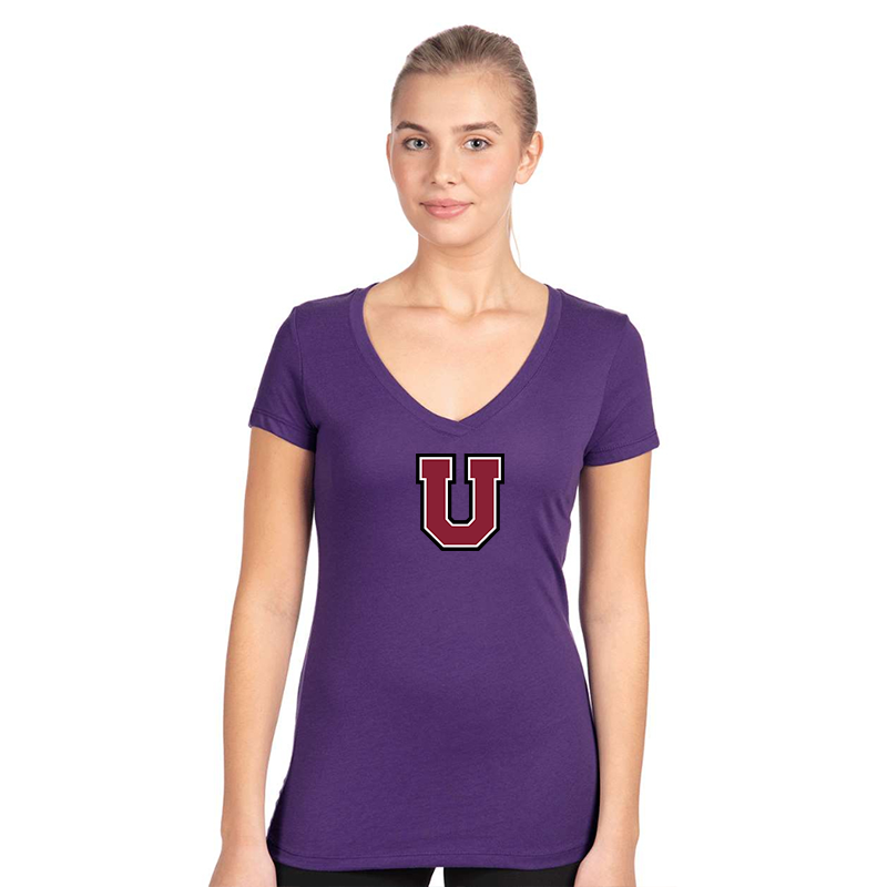 Women's Union Dutchmen  Next Level V-Neck T-Shirt