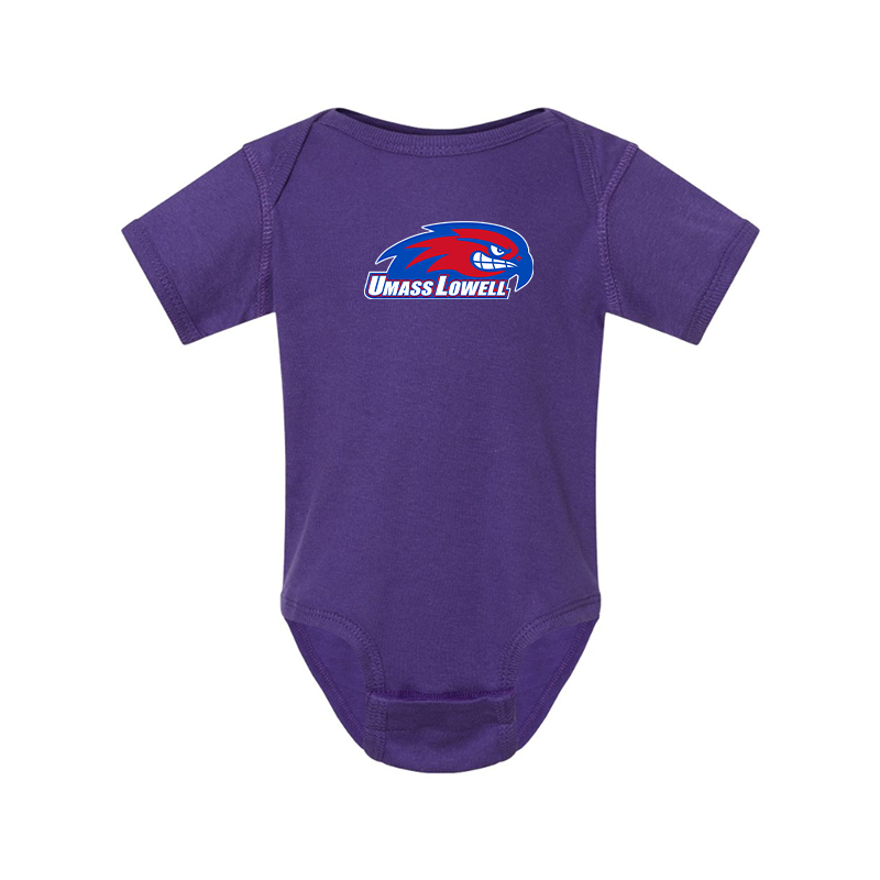 UMass Lowell River Hawks Rabbit Skins Infant Baby Rib Bodysuit