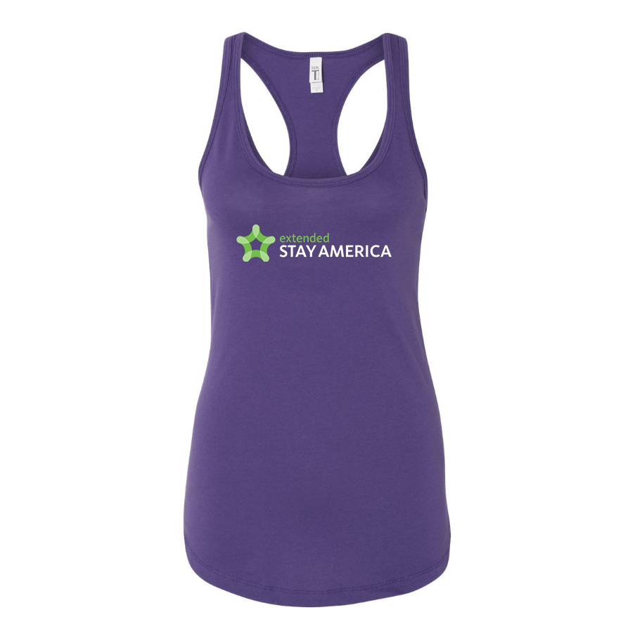 Women's Extended Stay America Racerback Tank Top