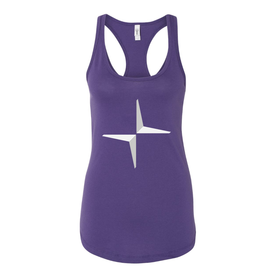 Women's Polestar Electric Car Racerback Tank Top