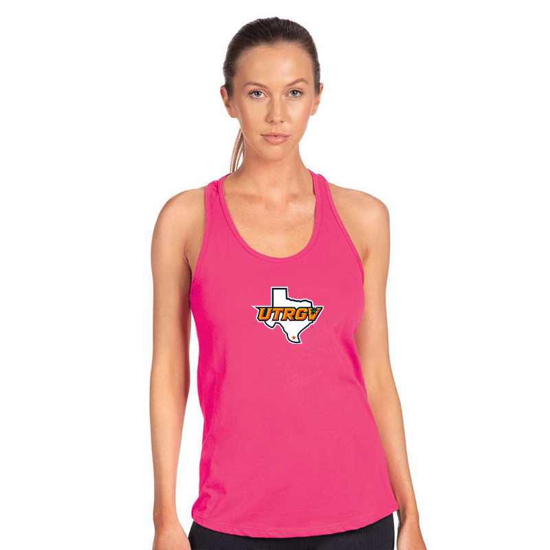 Women's UTRGV Vaqueros Next Level Ideal Racerback Tank