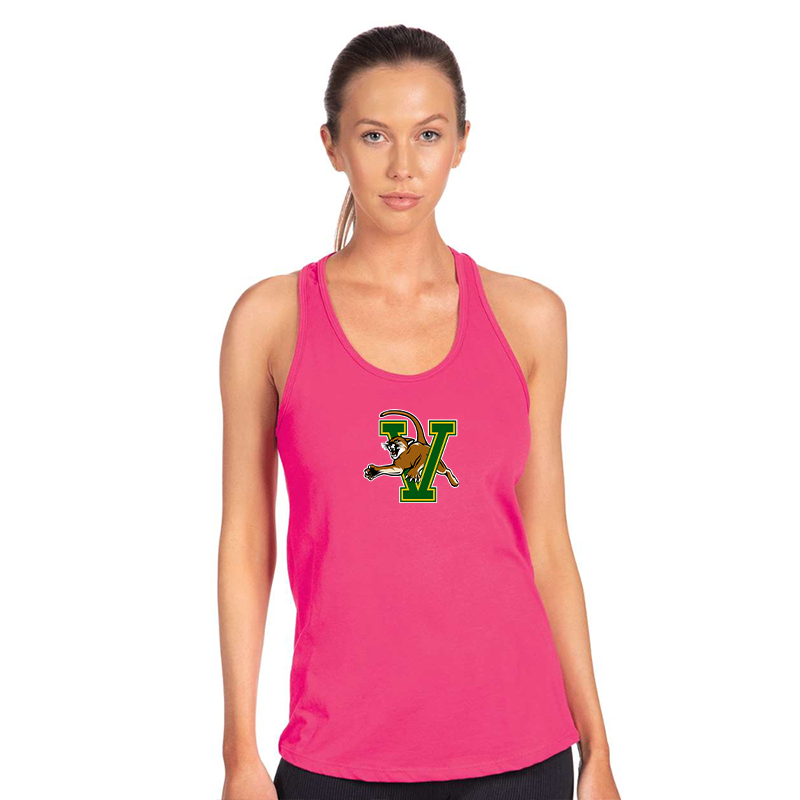 Women's Vermont Catamounts Next Level Ideal Racerback Tank