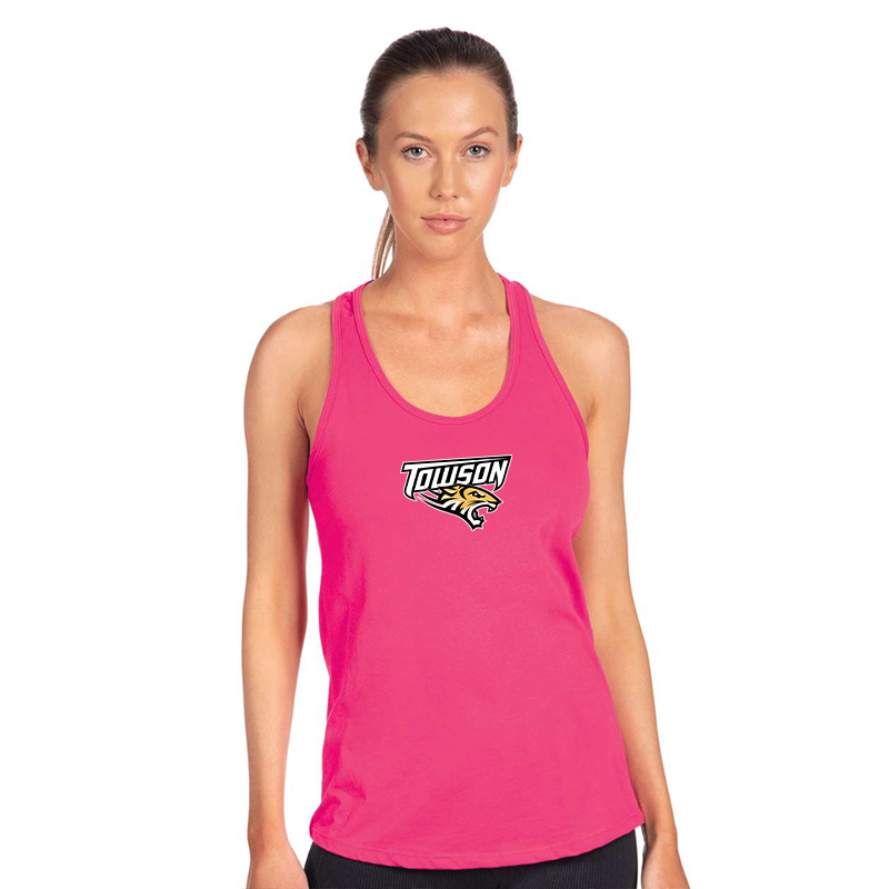 Women's Towson Tigers Next Level Ideal Racerback Tank