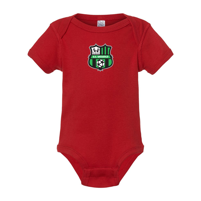 U.S. Sassuolo Soccer   Rabbit Skins Infant Baby Rib Bodysuit