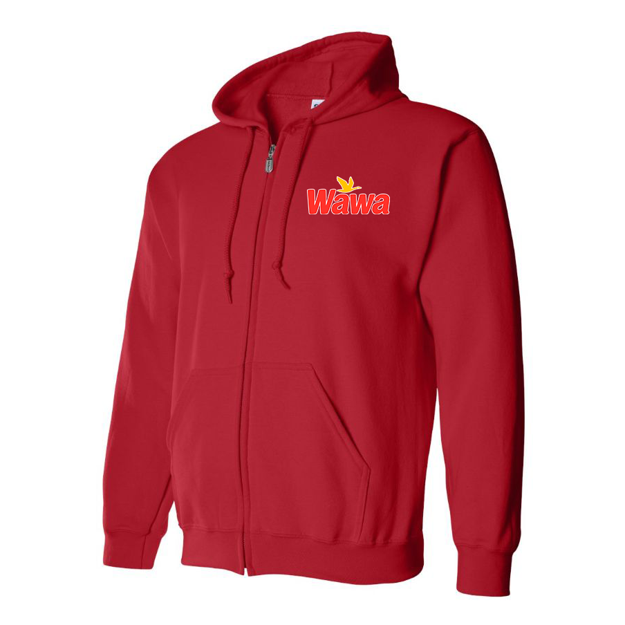 Men's Wawa Gas Station  Zipper Hoodie