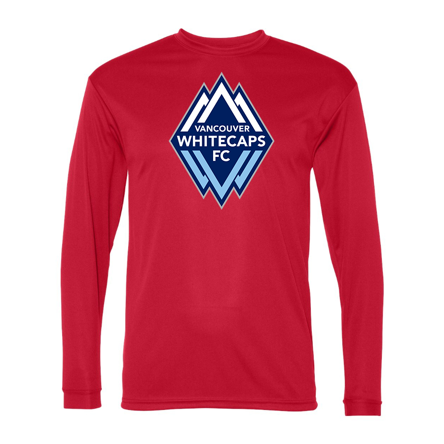 Men's Vancouver Whitecaps FC  Performance Long Sleeve T-Shirt