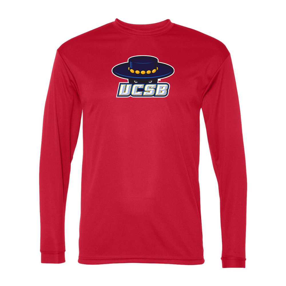 Men's UCSB Gauchos Performance Long Sleeve T-Shirt