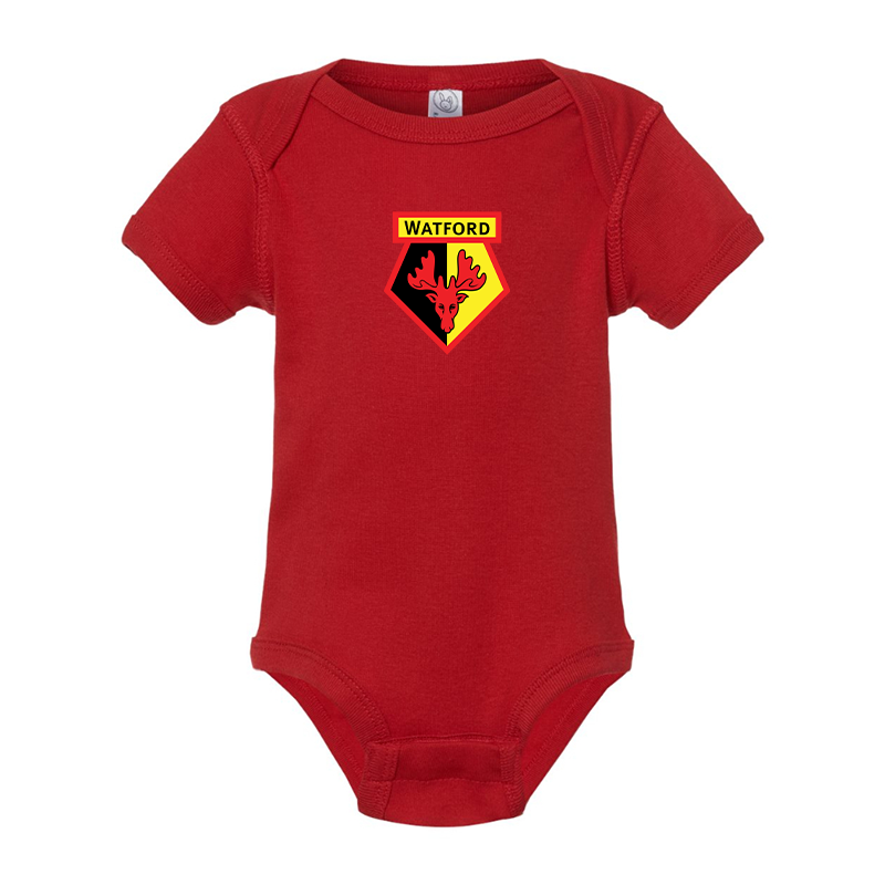 Watford Soccer  Rabbit Skins Infant Baby Rib Bodysuit