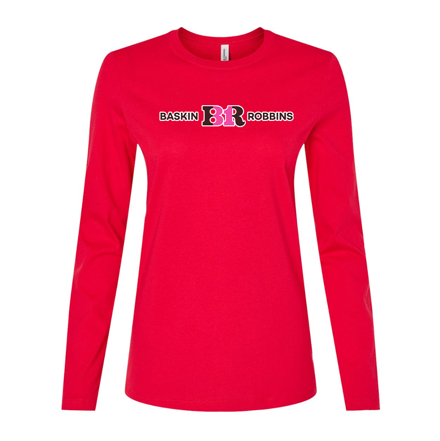 Women's  Baskin-Rоbbins Long Sleeve T-Shirt