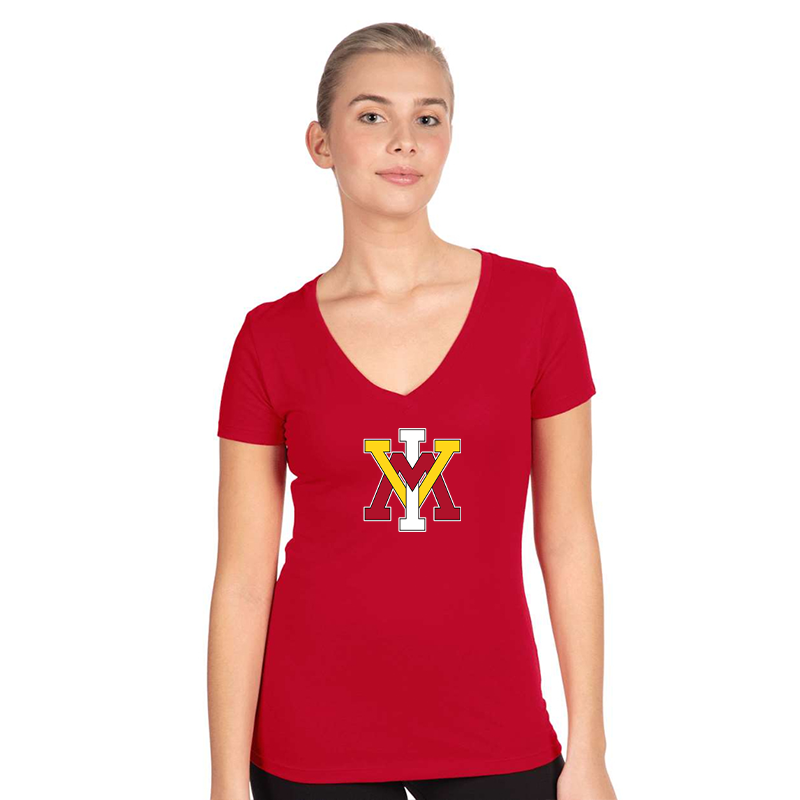 Women's VMI Keydets  Next Level V-Neck T-Shirt