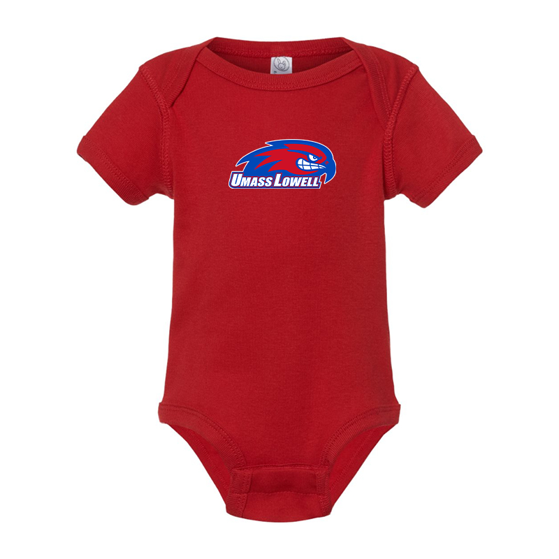 UMass Lowell River Hawks Rabbit Skins Infant Baby Rib Bodysuit