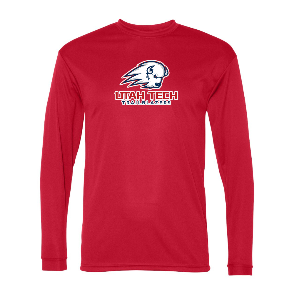 Men's Utah Tech Trailblazers Performance Long Sleeve T-Shirt
