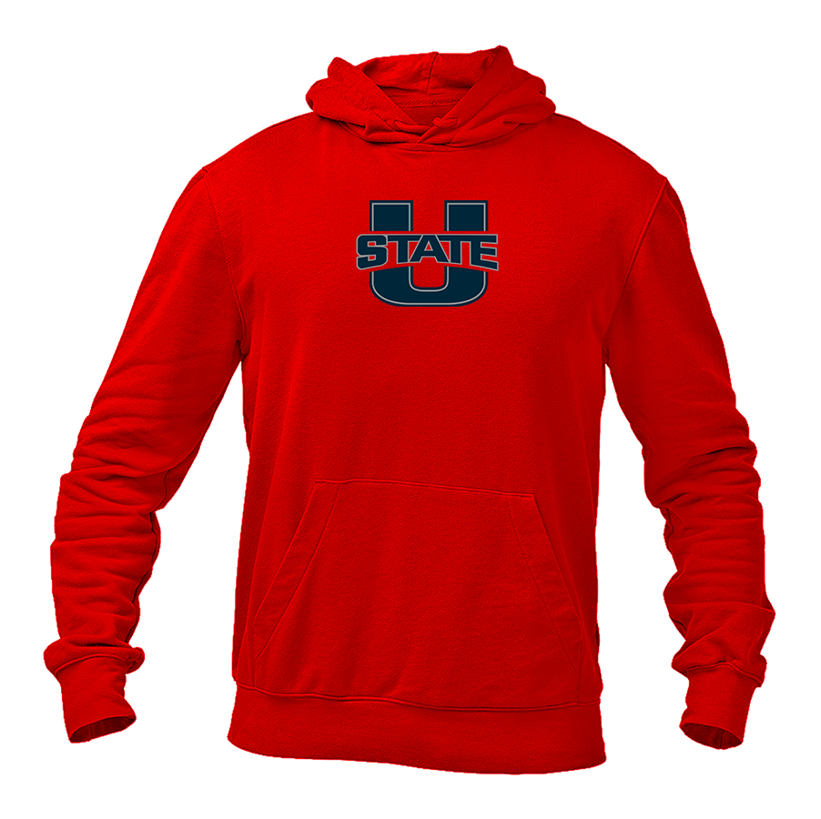 Men's Utah State Aggies   Softstyle Midweight Hooded Sweatshirt