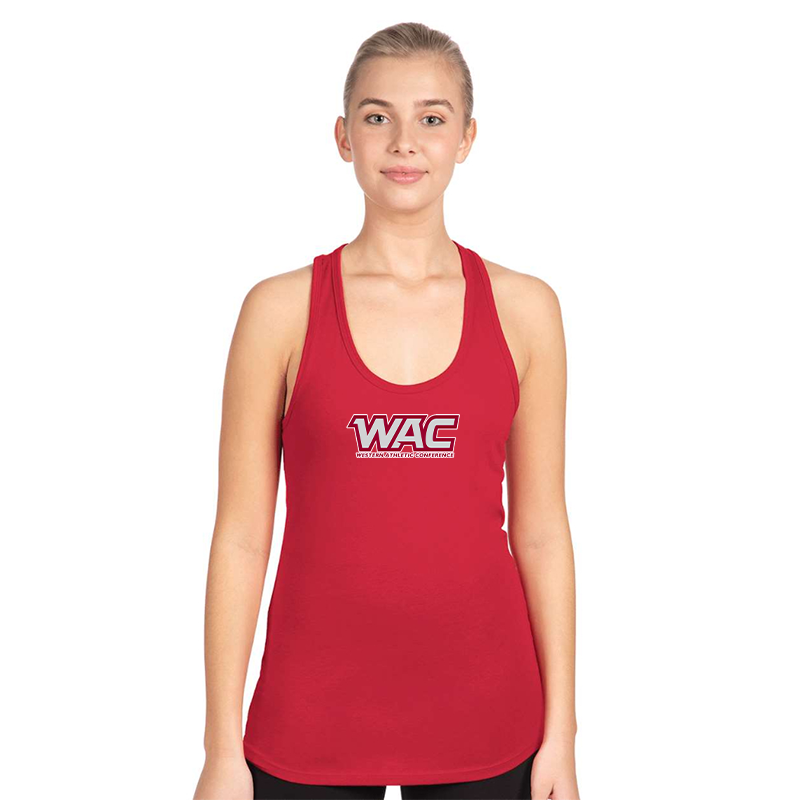 Women's Western Athletic Conference  Next Level Ideal Racerback Tank