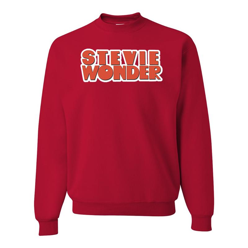 Men's Stevie-Wonder JERZEES NuBlend Crewneck Sweatshirt