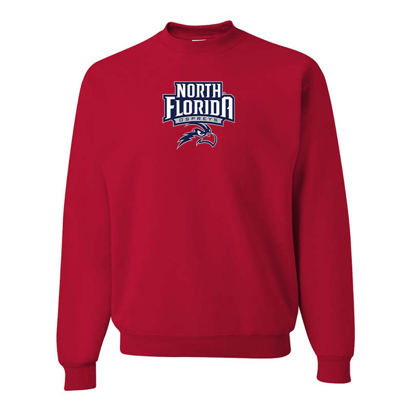 Men's UNF Ospreys  JERZEES NuBlend Crewneck Sweatshirt