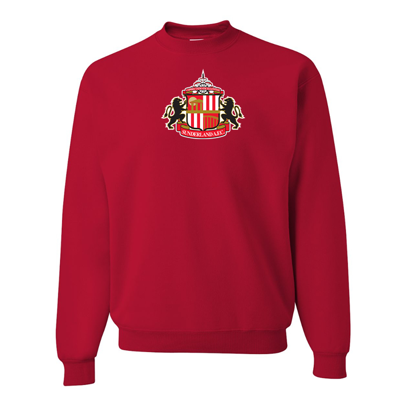 Men's  Sunderland AFC Soccer JERZEES NuBlend Crewneck Sweatshirt