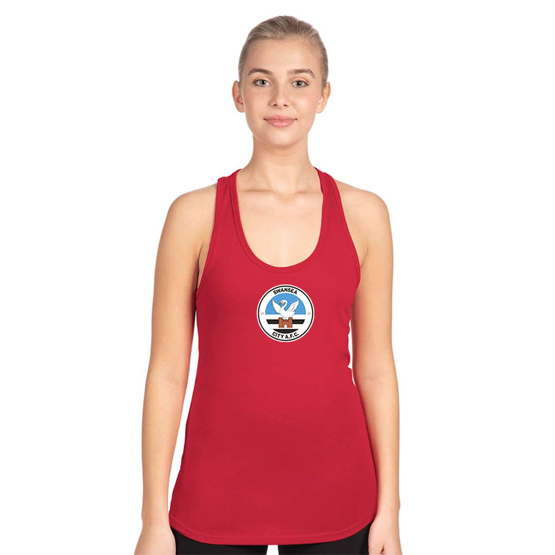 Women's Swansea City Soccer  Next Level Ideal Racerback Tank