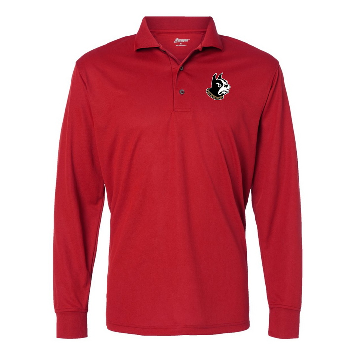 Men's Wofford Terriers  Paragon Prescott Long Sleeve Polo