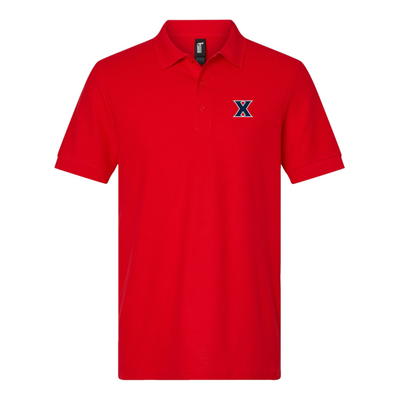 Men's Xavier Musketeers Gildan Hammer Pique Polo