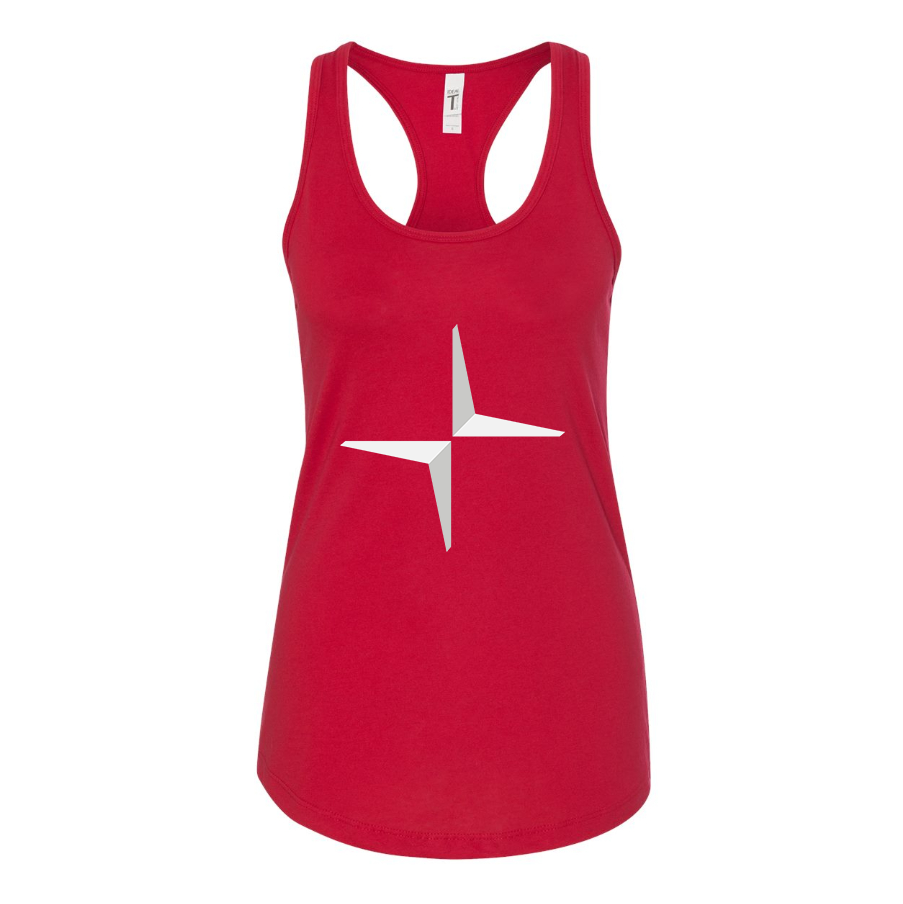 Women's Polestar Electric Car Racerback Tank Top