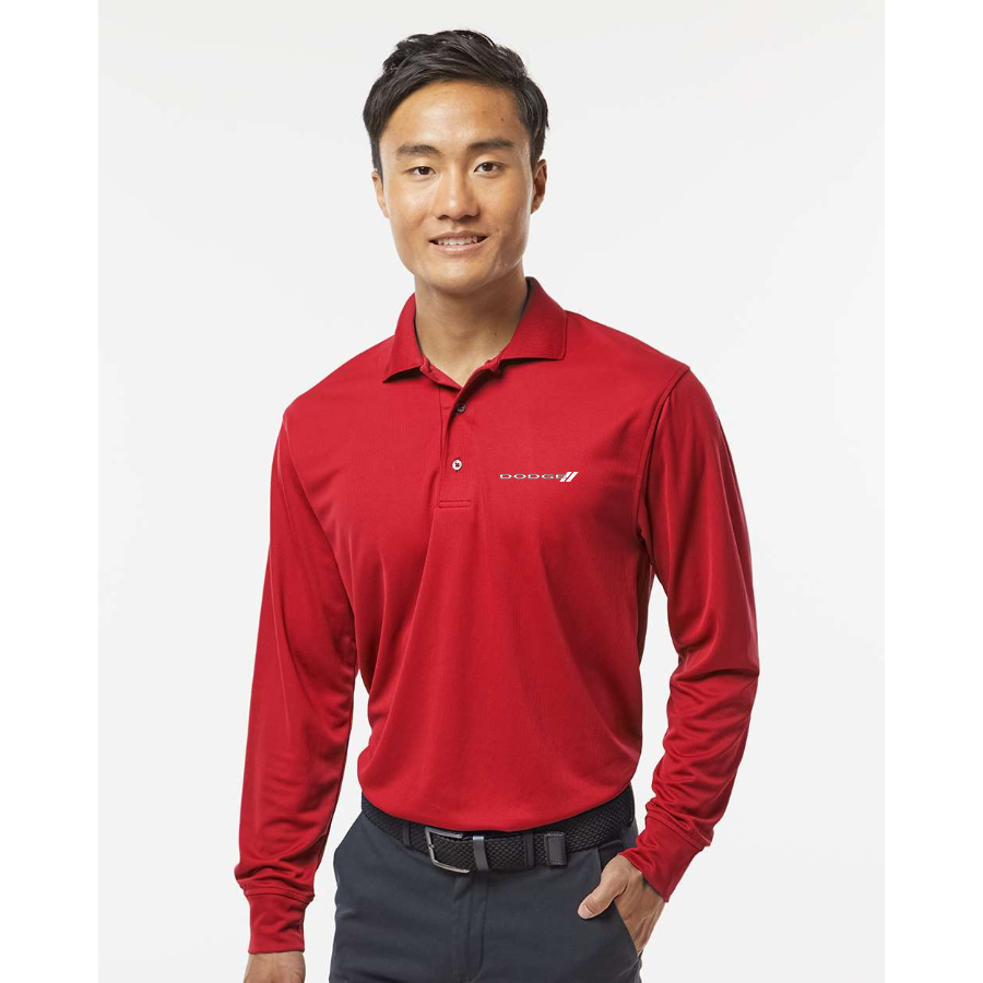 Men's  Dodge Car Paragon Prescott Long Sleeve Polo