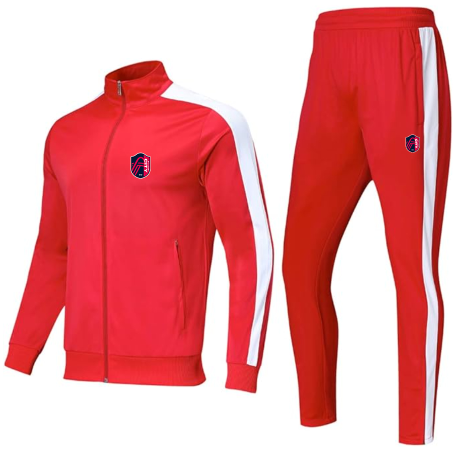 Men's St. Louis City Soccer  Dri-Fit TrackSuit