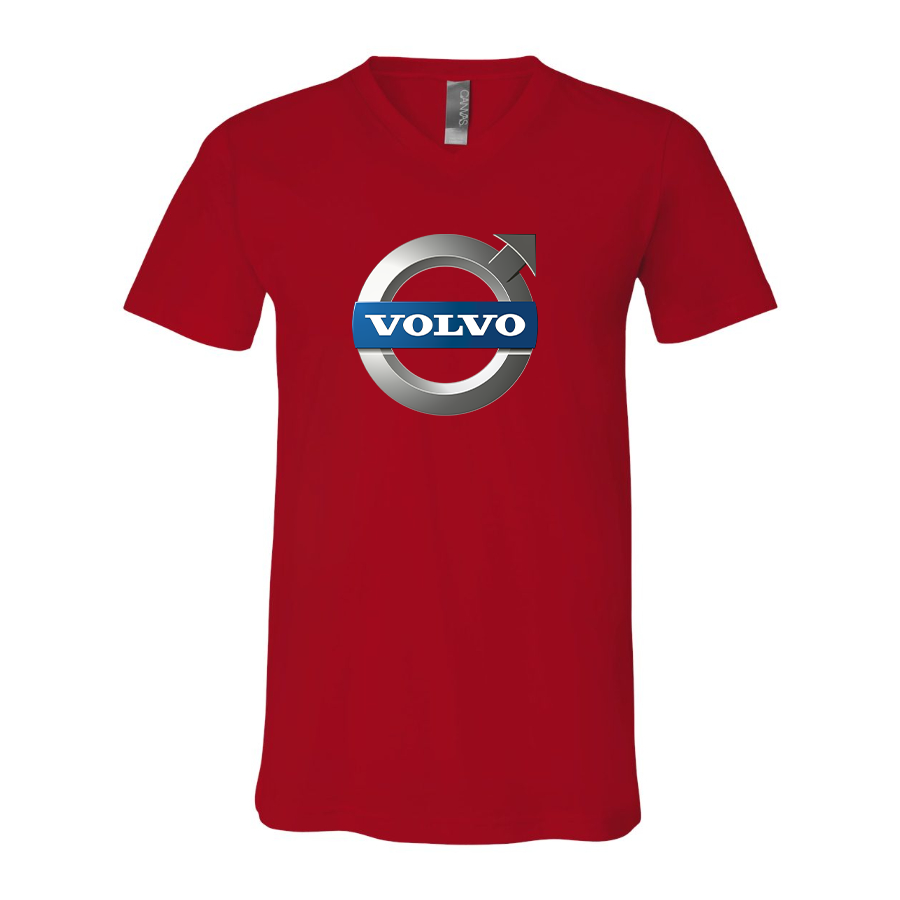 Men's Volvo Car BELLA + CANVAS - Jersey V-Neck T-Shirt