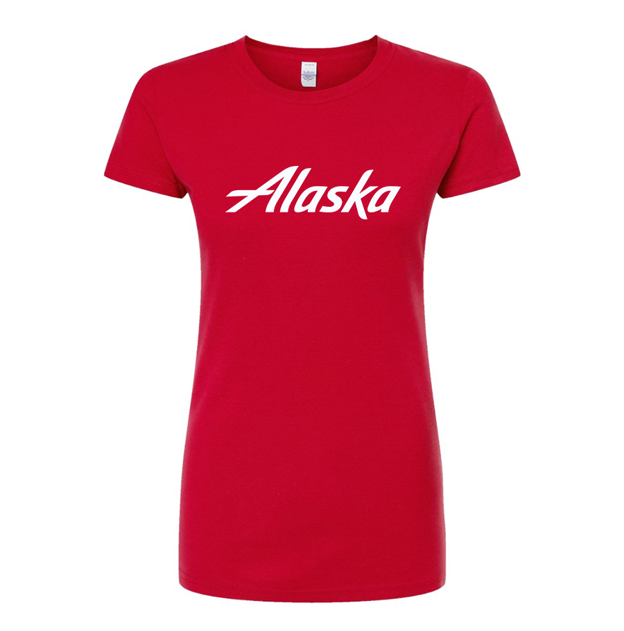 Women’s Alaska Airline Round Neck T-Shirt