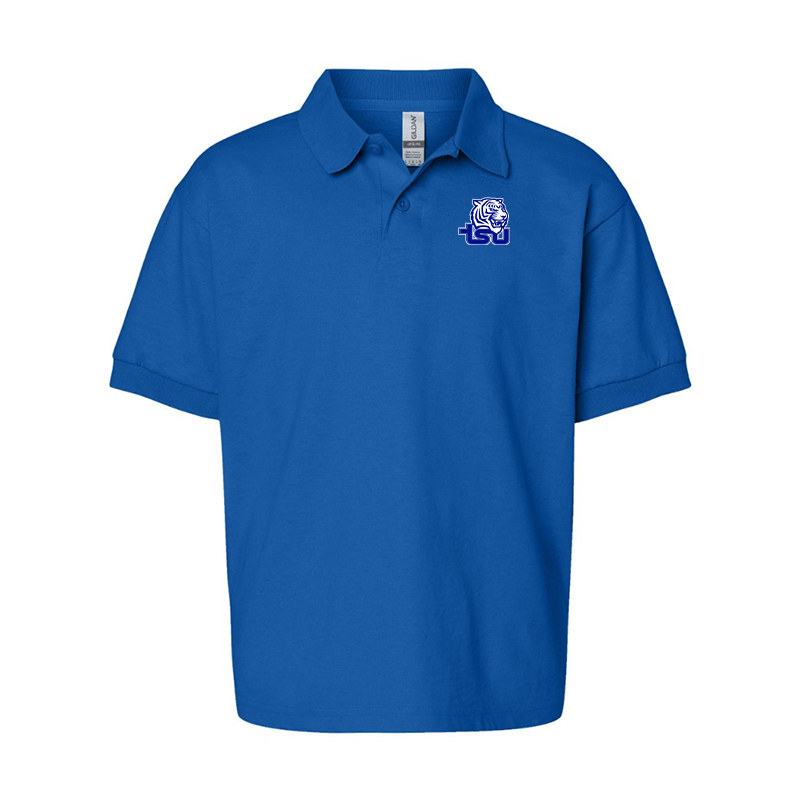 Youth Tennessee State Tigers Gildan Dry Blend Jersey Polo