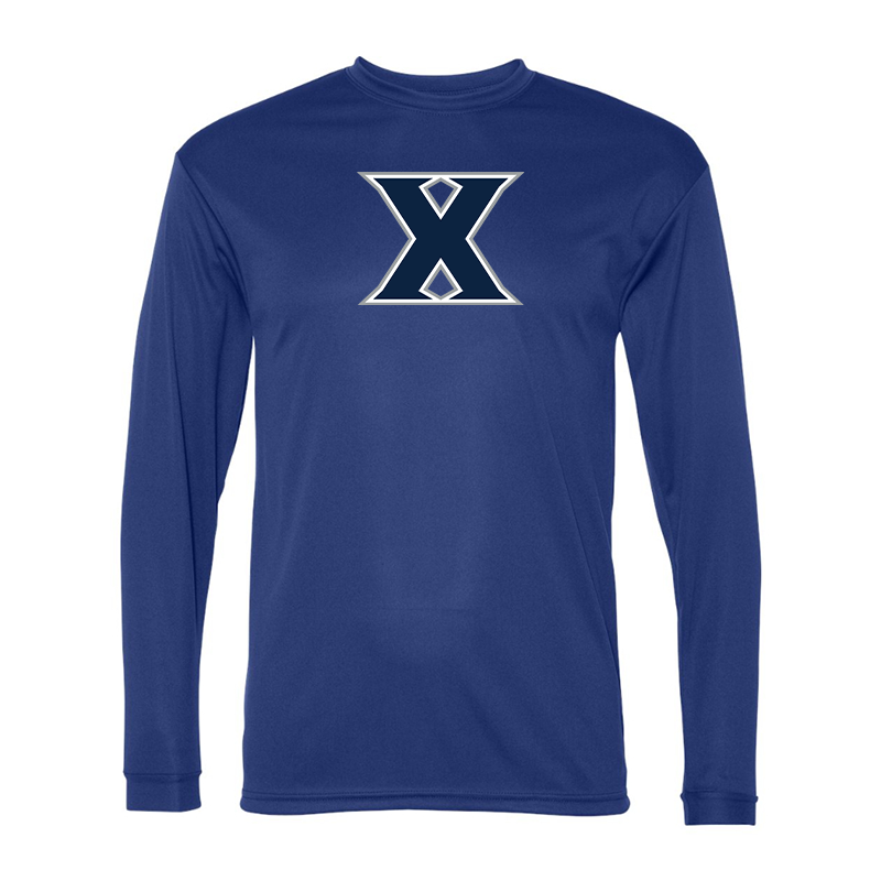 Men's Xavier Musketeers Performance Long Sleeve T-Shirt