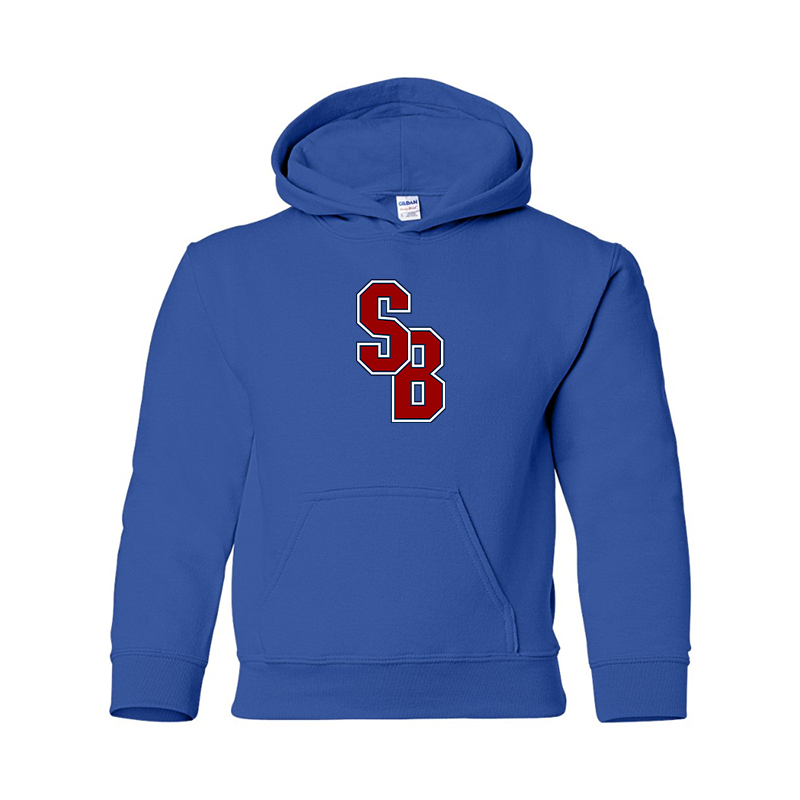 Youth Stony Brook Seawolves Gildan Heavy Blend  Hooded Sweatshirt