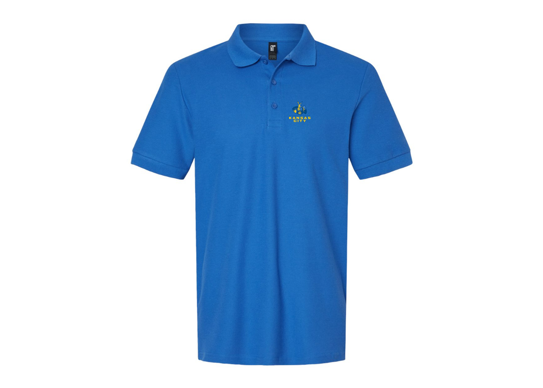 Men's UMKC Kangaroos Gildan Hammer Pique Polo