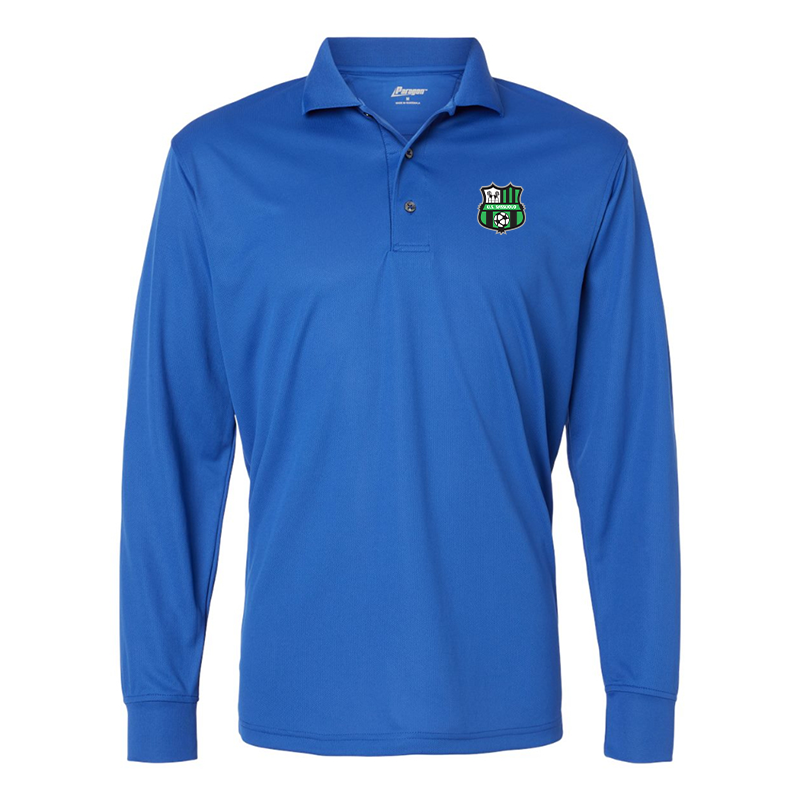Men's  U.S. Sassuolo Soccer Paragon Prescott Long Sleeve Polo