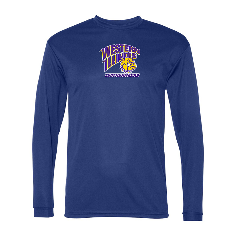 Men's Western Illinois Leathernecks Performance Long Sleeve T-Shirt
