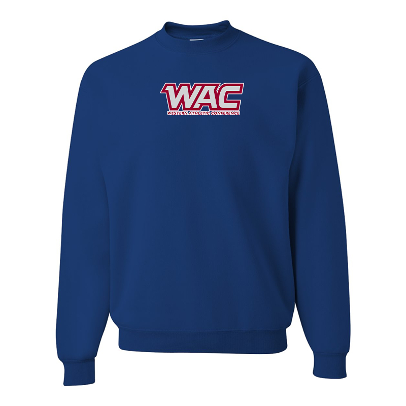 Men's Western Athletic Conference JERZEES NuBlend Crewneck Sweatshirt
