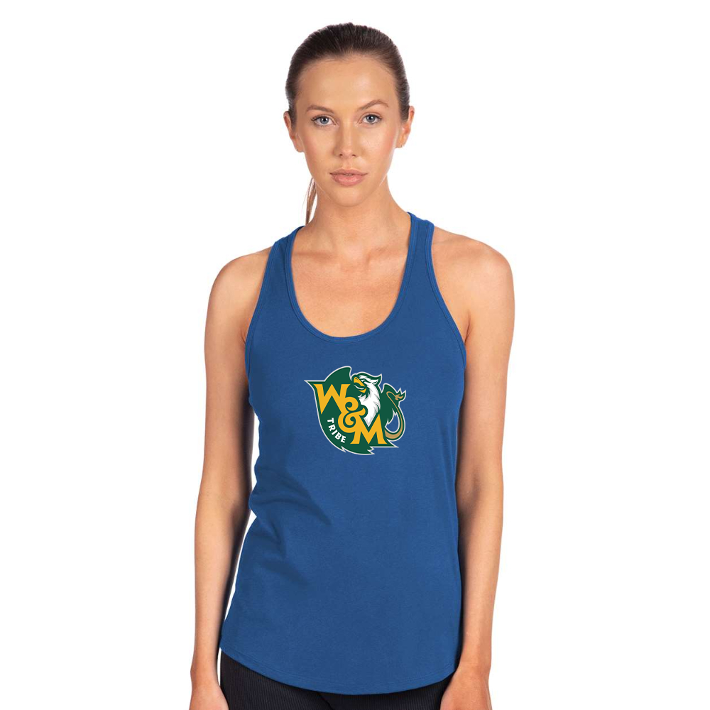 Women's William and Mary Tribe   Next Level V-Neck T-Shirt