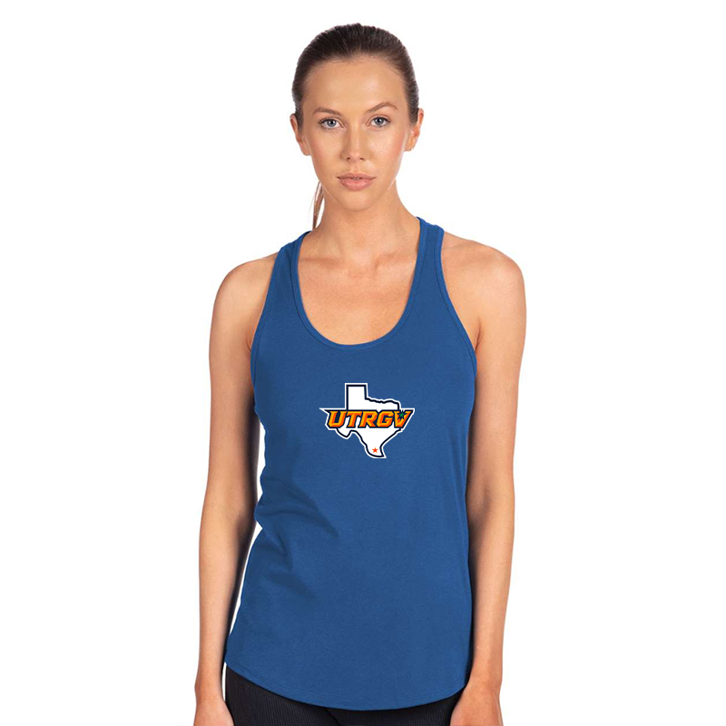 Women's UTRGV Vaqueros Next Level Ideal Racerback Tank