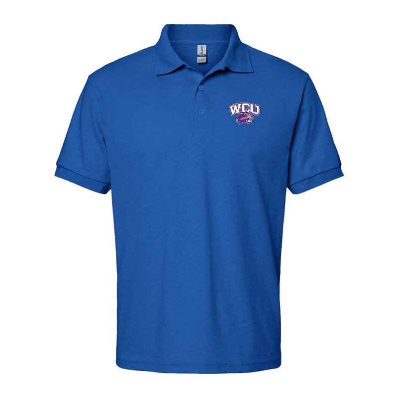 Men's Western Carolina Catamounts Gildan Dry Blend Jersey Polo